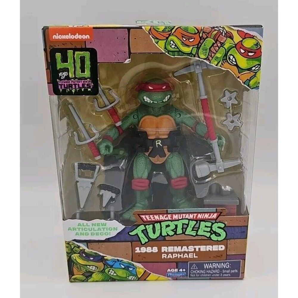 TMNT Teenage Mutant Ninja Turtles 1988 Remastered Raphael NEW RELEASE 2024